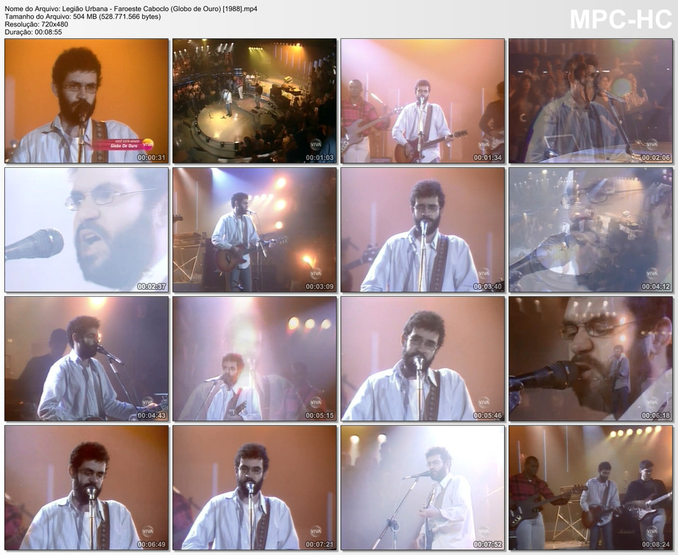 Legião Urbana - Faroeste Caboclo (Globo de Ouro) [1988]