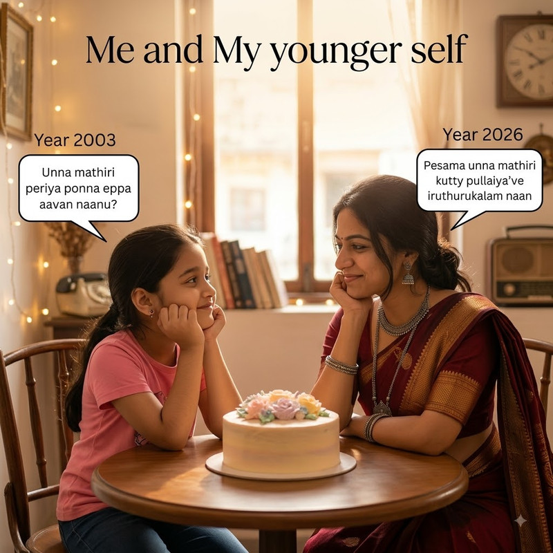 Me and My Young self