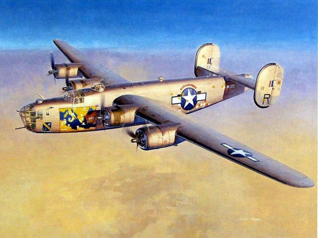 B-24D Liberator by Shigeo Koike
