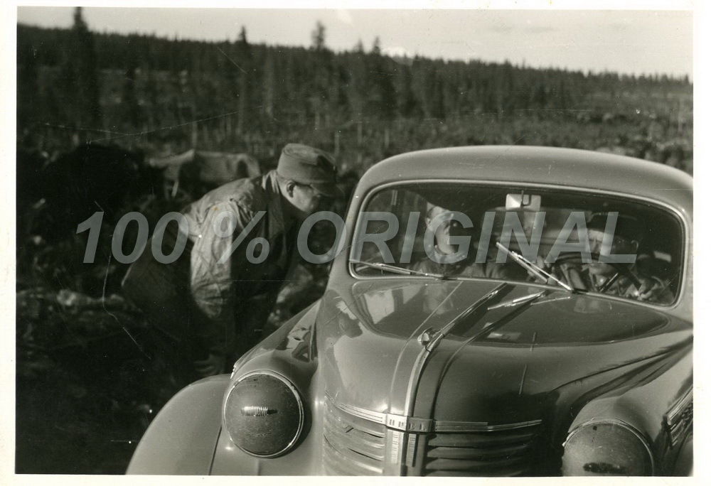 Finnland Salla Grenze Russland 169ID IR378 ~ Kam