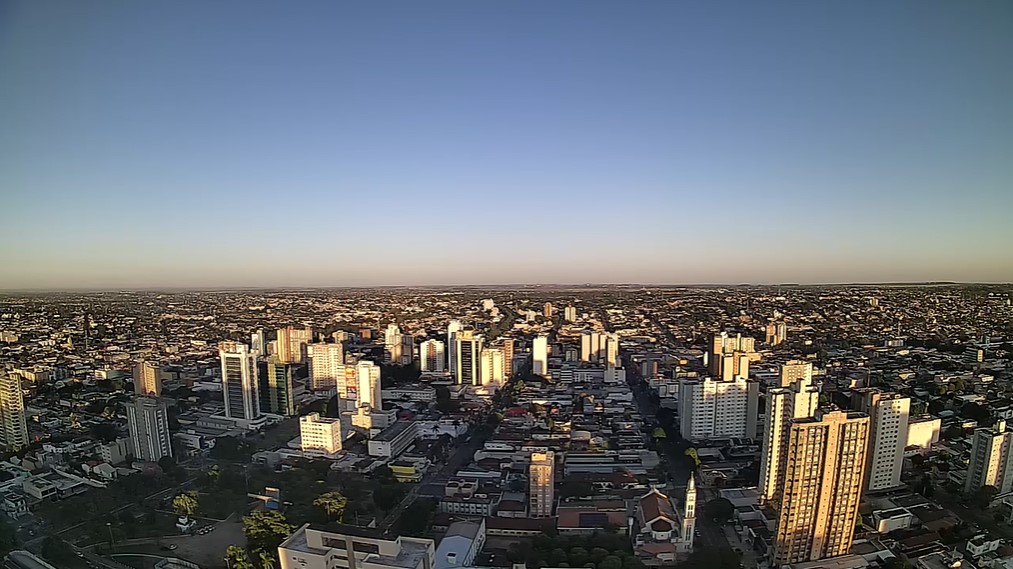 Campo Grande nesta manhã de terçã-feira