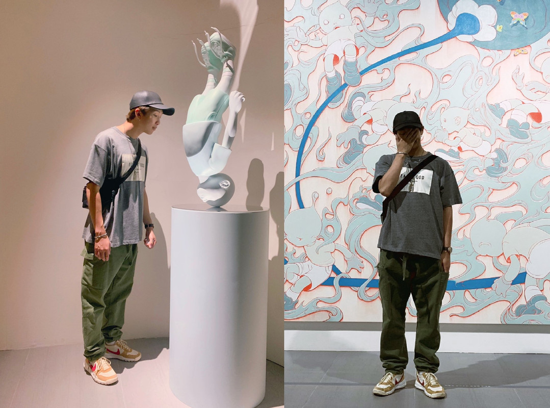 RM BTS ke pameran seni