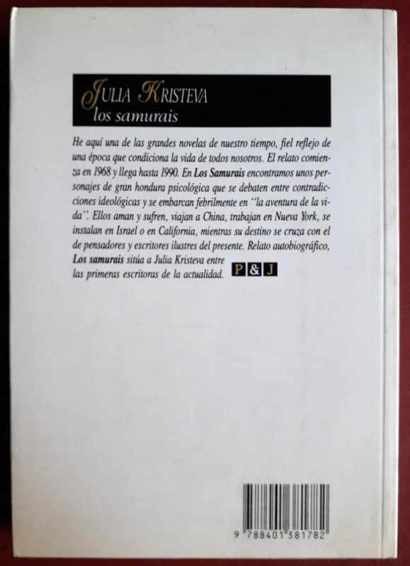 30096949934 2 - Los samurais (Julia Kristeva).zip (362.07 MB)