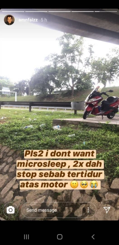 Story  Instagram Aiman, teman Fazil