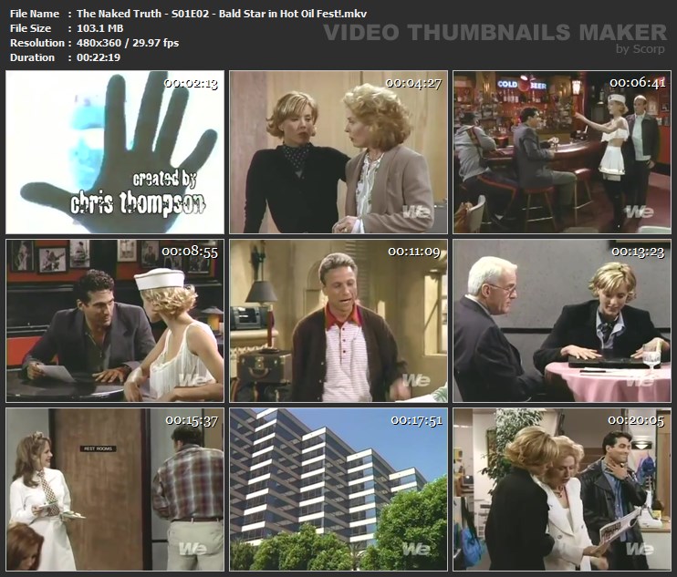 The Naked Truth - S01E02 - Bald Star in Hot Oil Fest!.mkv