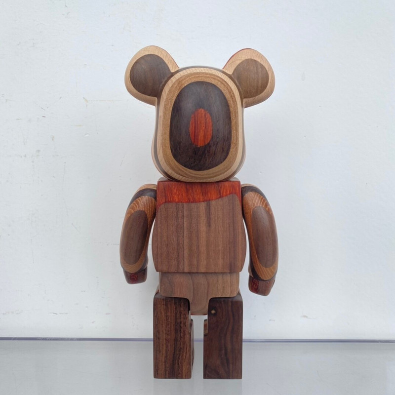 400%Bearbrick Karimoku Exclusive Handcrafted Karimoku x