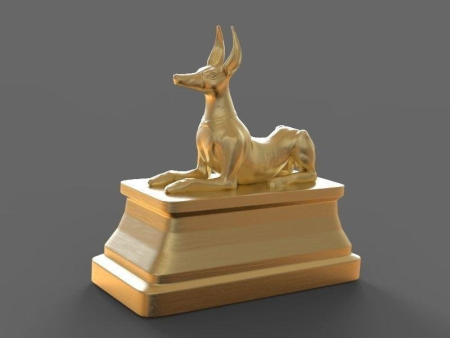 Anubis Statue - 3D print model