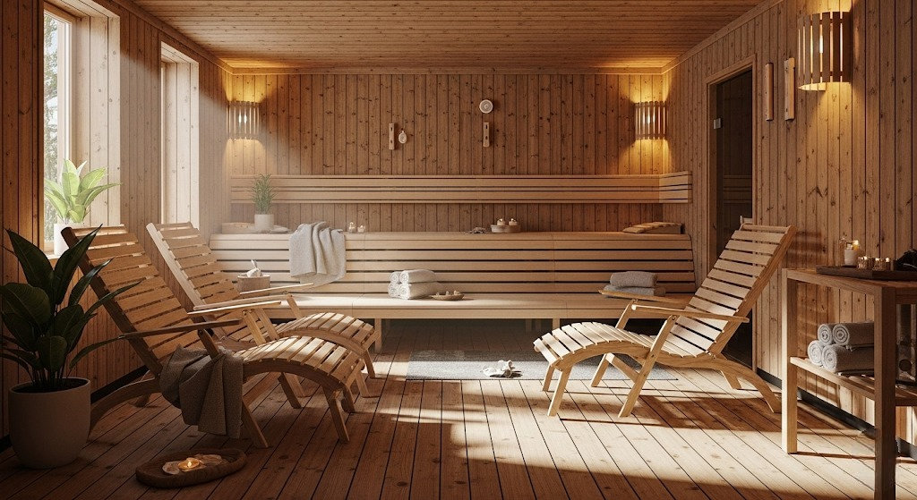 Компата отдыха в бане