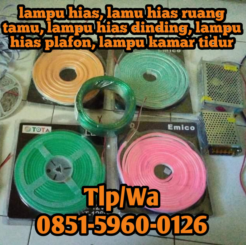 Tlp/Wa 0851-5960-0126, Pusat Jual Lampu Bohlam Led Sidoarjo