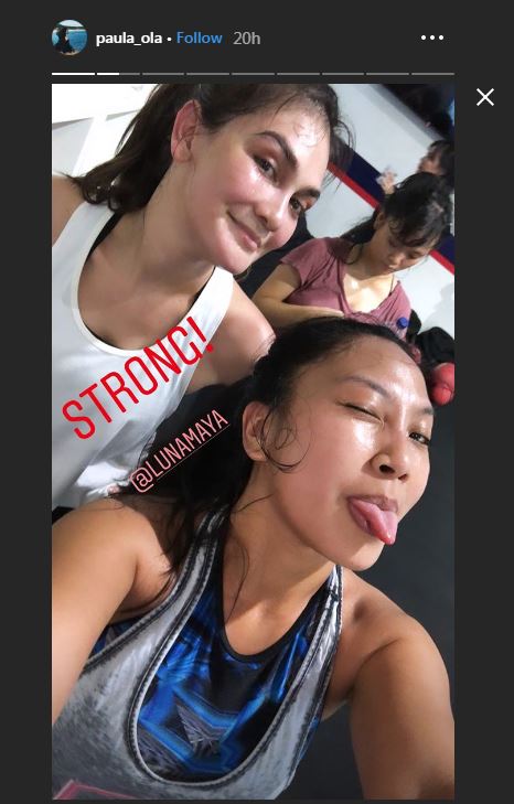 Insta Story Paula