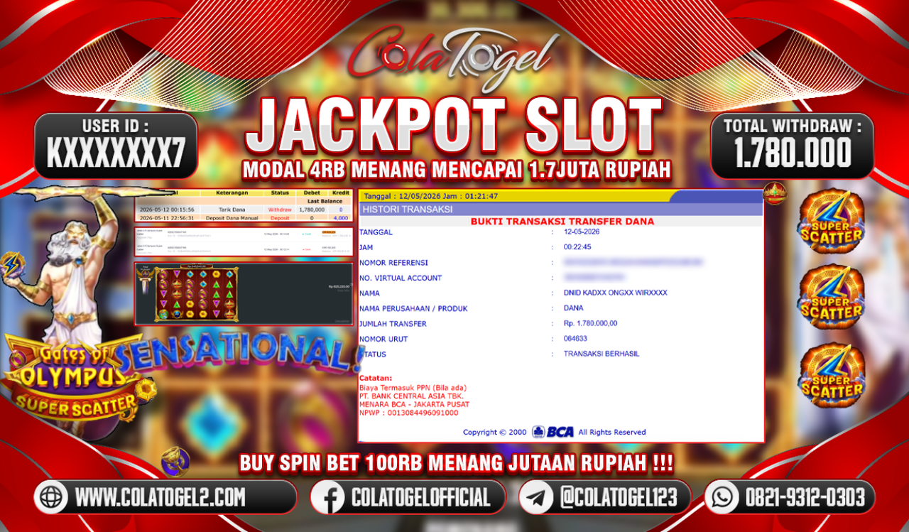 JACKPOT SLOT GACOR!!
