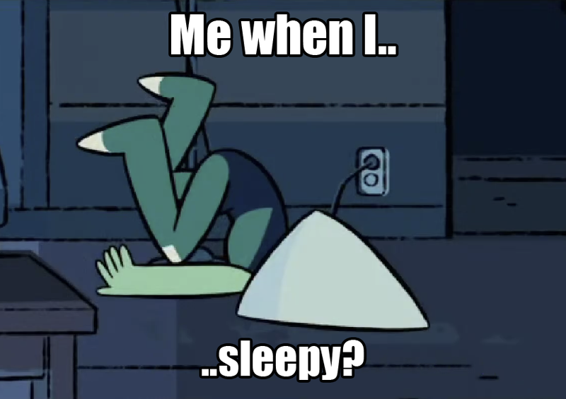 Peridot sleepy