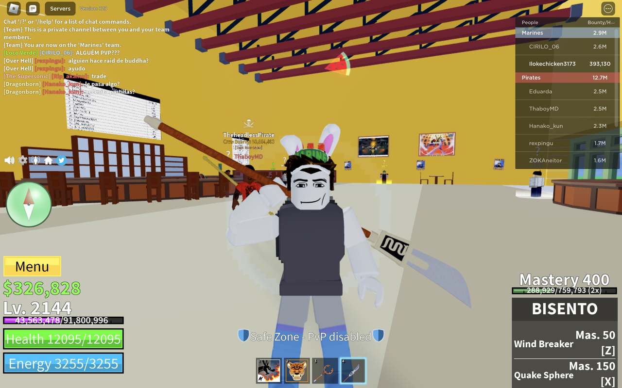 Blox Fruit Account Lv.2300[MAX] Awaken Quake - Unverified Account