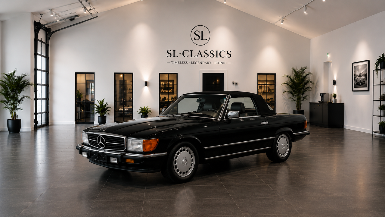 Mercedes-Benz 560 SL DB040 Schwarz