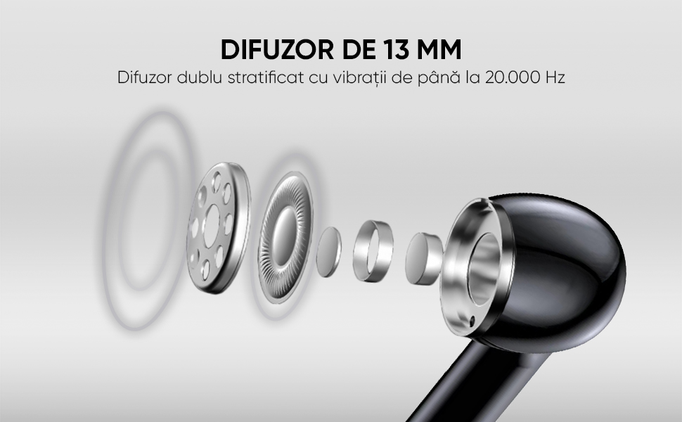 Design modern casti wireless ROTTER