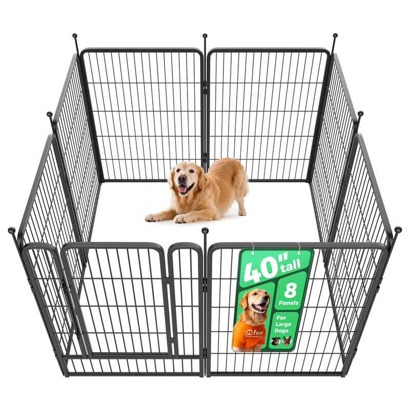 FXW Rollick Unleashed Dog Playpen 40-Inch 8 Panels