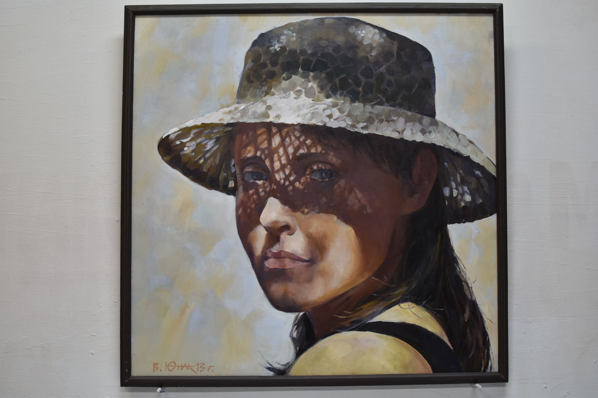 Взгляд. ХМ, 70х70, 2013