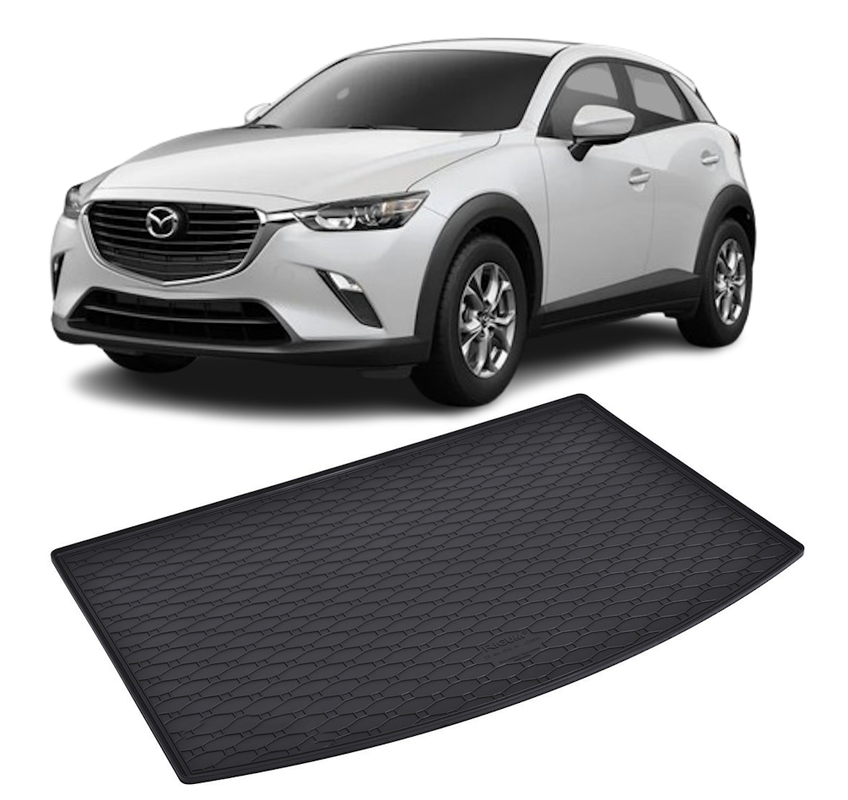 Tavita auto MAZDA CX-3 2015-2021, protectie portbagaj, Cri-Flo, din cauciuc 100%, compatibil cu autoturismul MAZDA CX-3