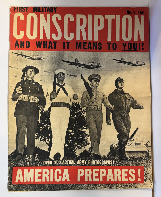 First Military Conscription And What It Means To You!!
