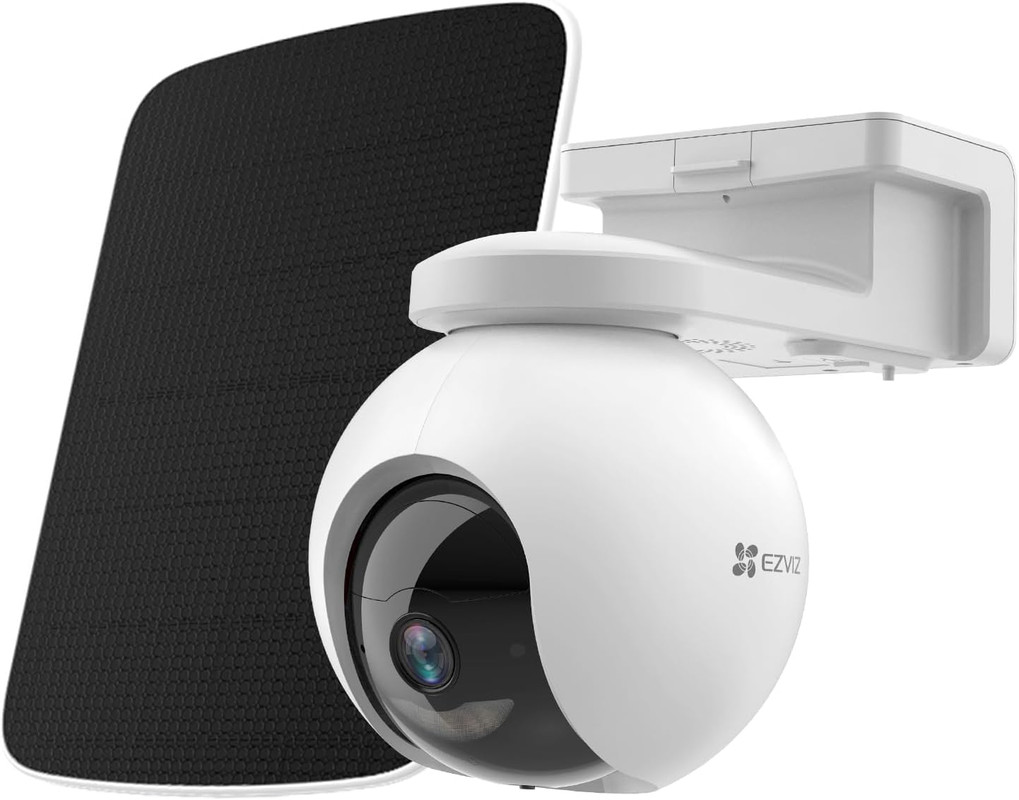 EZVIZ EB8 4G 2K con pannello solare