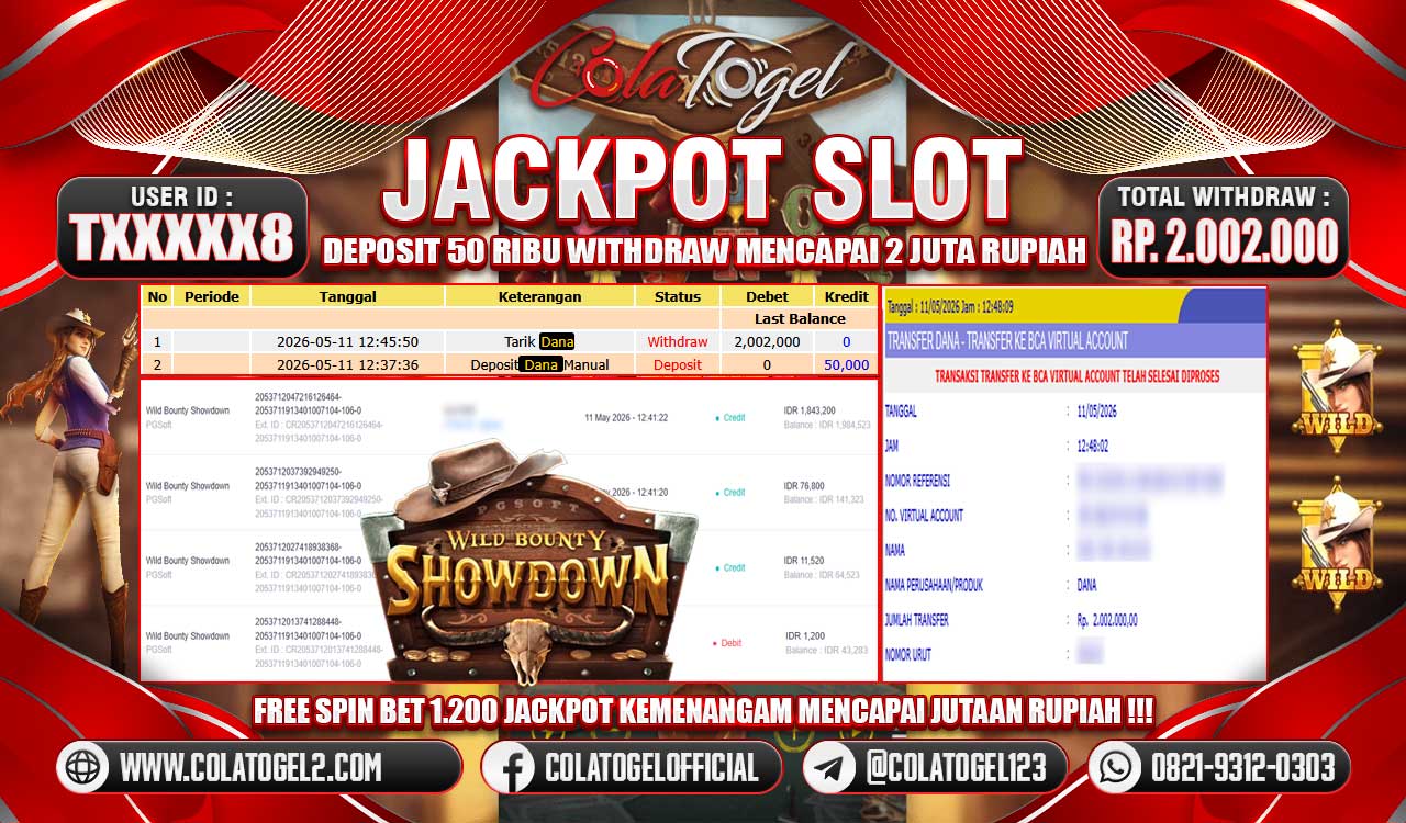 JACKPOT SLOT GACOR!!