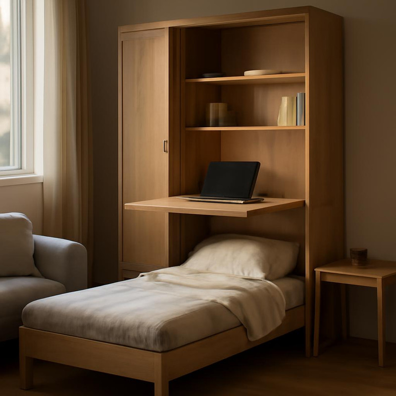 Многофункциональная мебель в маленькой квартире