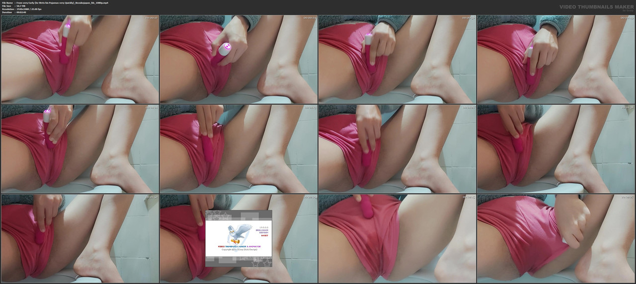 From very Early (he Wets his Pajamas very Quickly)