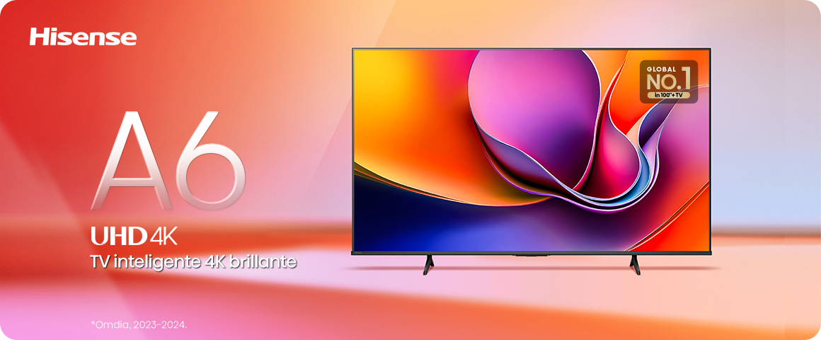Televisor Hisense UHD-4K A6NV