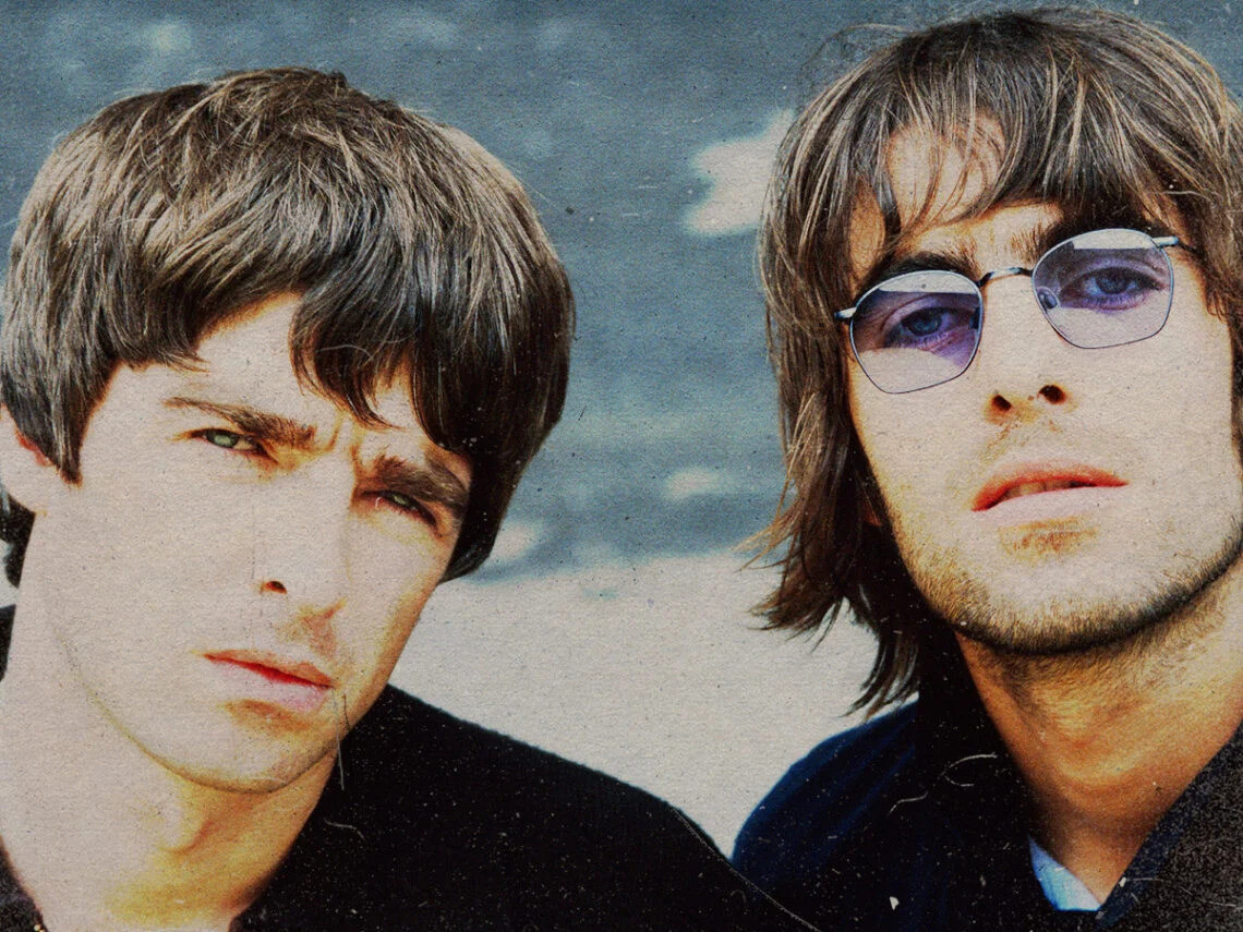 Oasis Liam Gallagher Noel Gallagher July 1996 Jill Furmanovsky Far Out Magazine F 1140x855