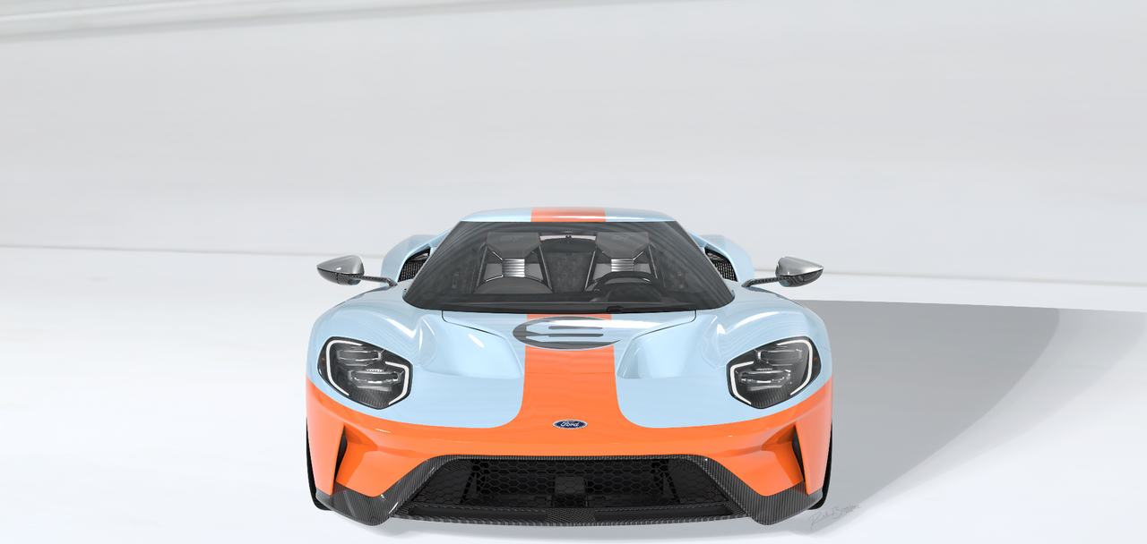 2019 Ford GT Heritage Edition in Gulf Oil Racing livery (3)
