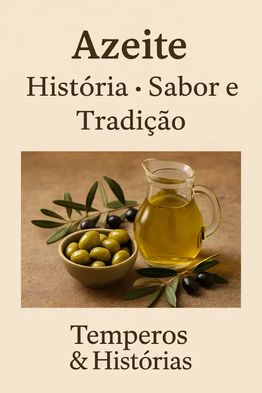 Azeite extravirgem em garrafa, com azeitonas e ervas frescas ao fundo rústico