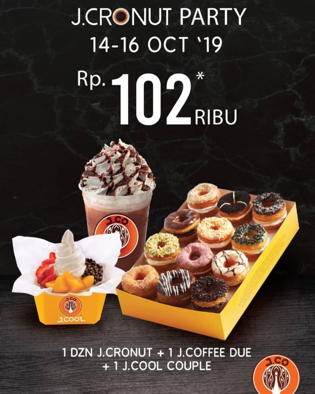 Promo diskon hari ini di JCo
