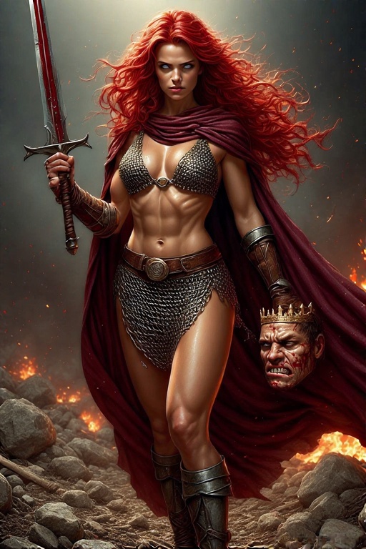 A-muscular-Caucasian-woman-in