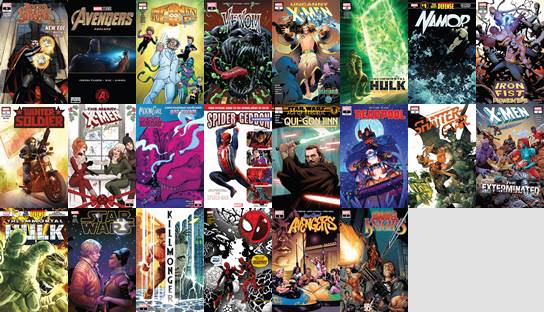 Marvel Comics - Week 316 (December 5, 2018)