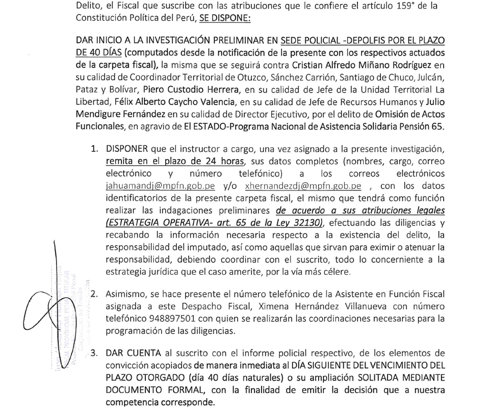 Dispocición fiscal