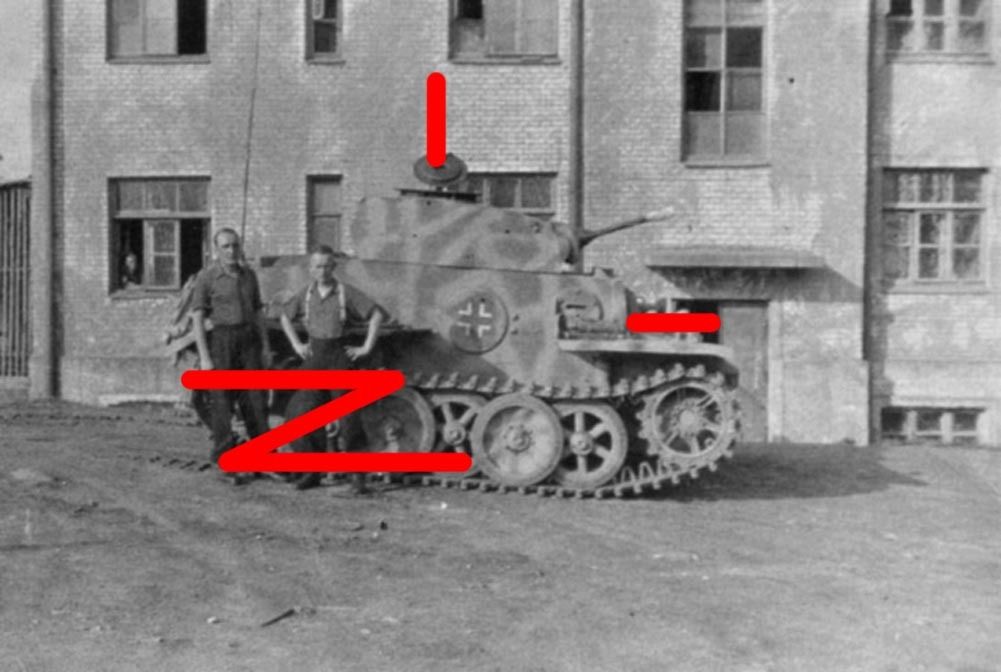 Panzerkampfwagen II Ausf. J (VK-1601). Location 