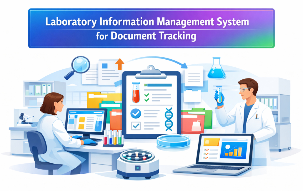 Laboratory Information Management System for Document Tracking