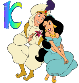 Aladin y Jazmín de Aladdin  K