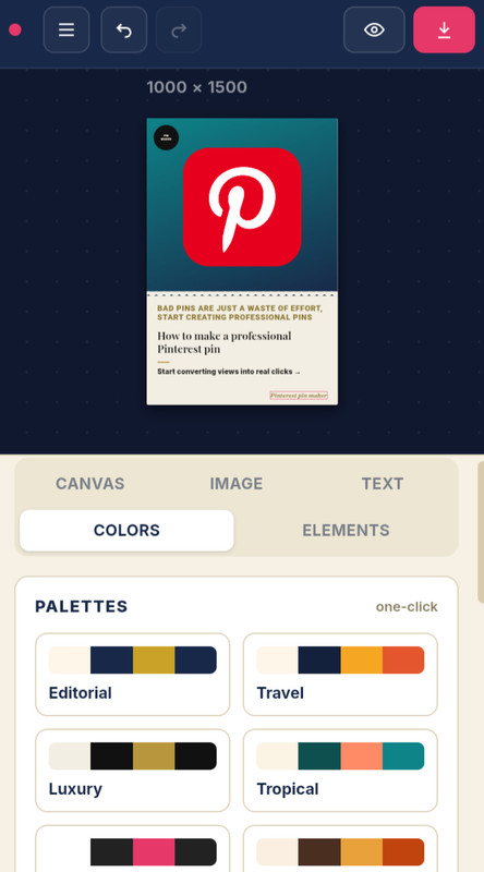 Pin design example 2