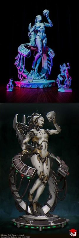 Loot Studios – Nemesis the First Singularity – 3D Print Model Loot Studios – Nemesis the First Singularity – 3D Print Model