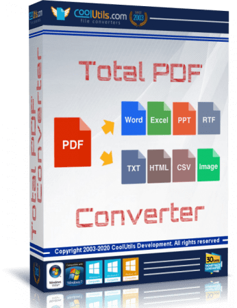 Coolutils Total PDF Converter 6.1.0.76 Multilingual