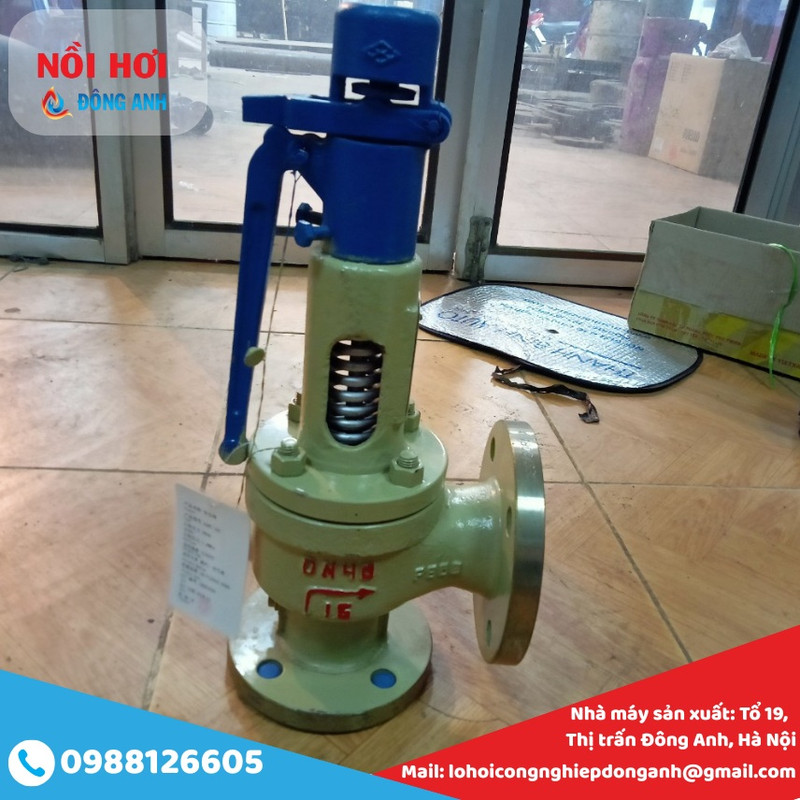 van an toàn mặt bích dn40 tq