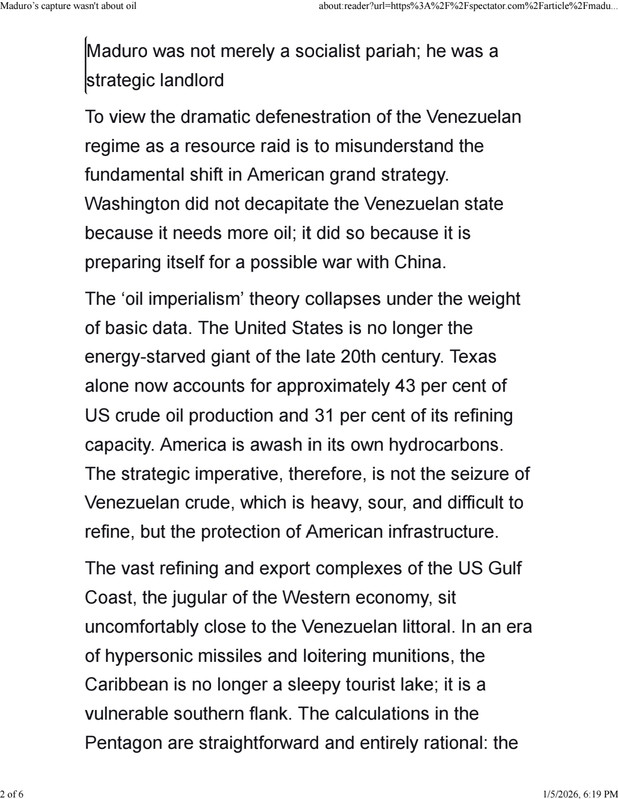2026 01 05 Spectator Maduro s capture wasn t about 260105 185549 2
