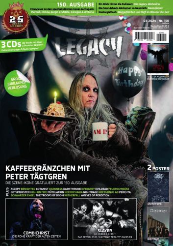 Cover: Legacy Musikmagazin No 03 Mai-Juni 2024