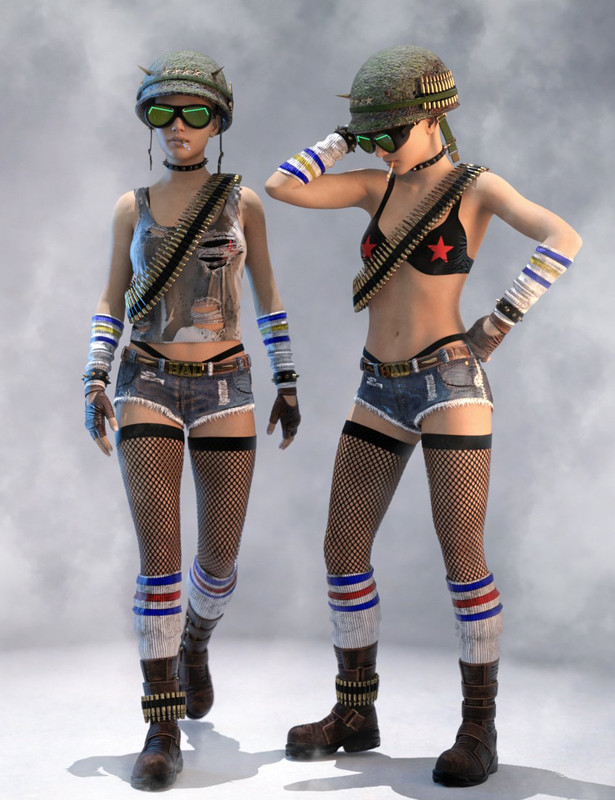 Anarkia Outfit for Genesis 8 and 8.1 Females Anarkia Outfit for Genesis 8 and 8.1 Females