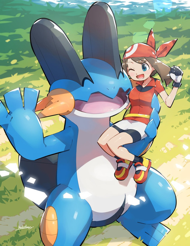 may-and-swampert-pokemon-and-2-more-draw