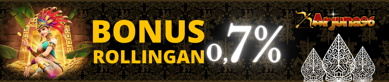 BONUS ROLLINGAN 0,7% ALL GAMES LIVE CASINO , SLOT GAME & CASINO ONLINE