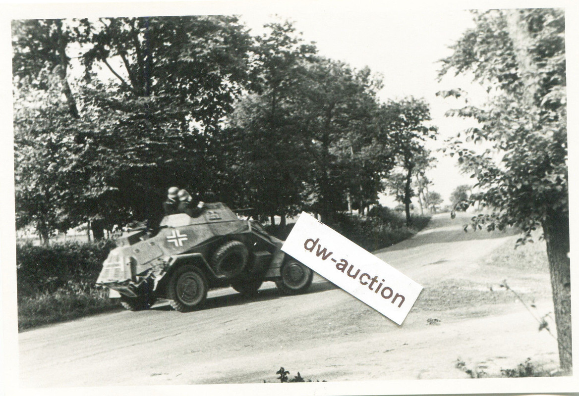 Frankreich , Panzer Spähwagen der 10 PD