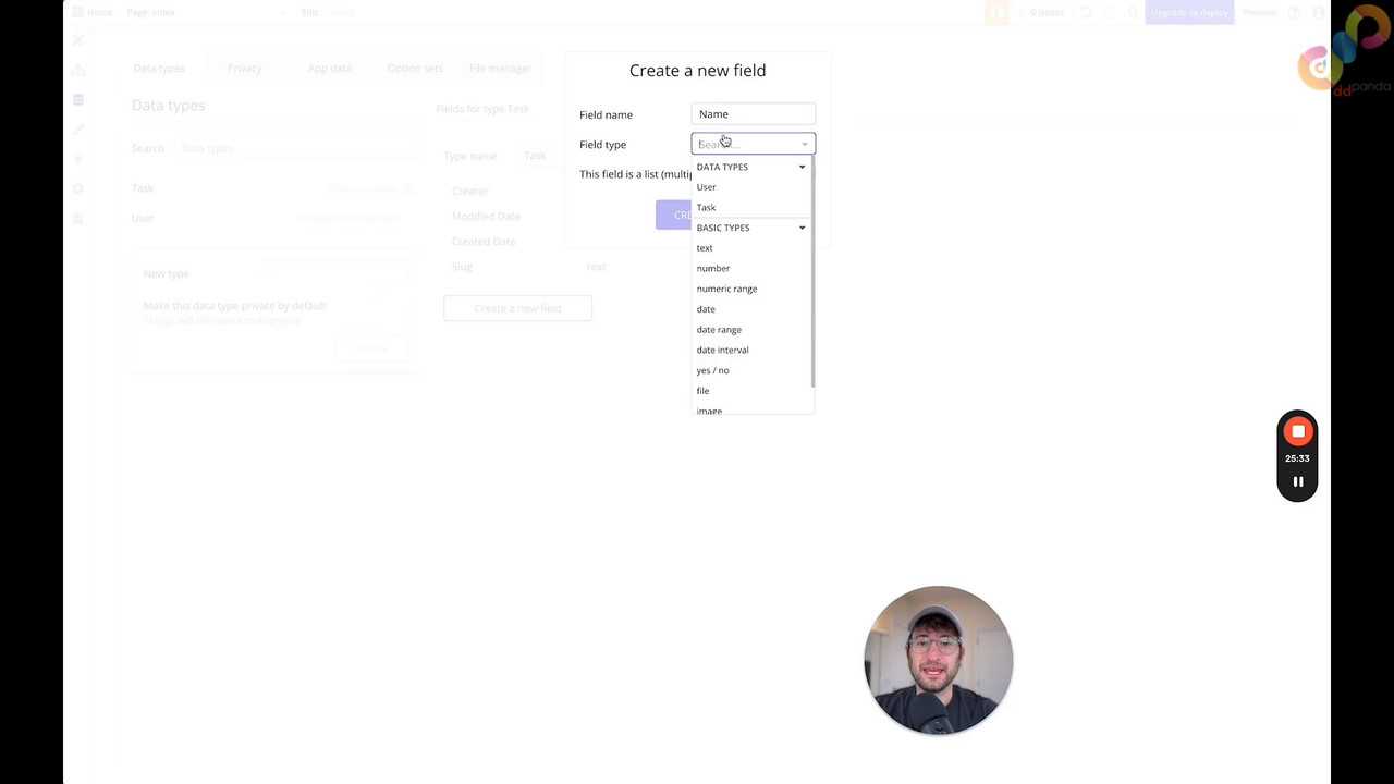 03 3 Create your input form for tasks on your to do list 0002 00 02 57