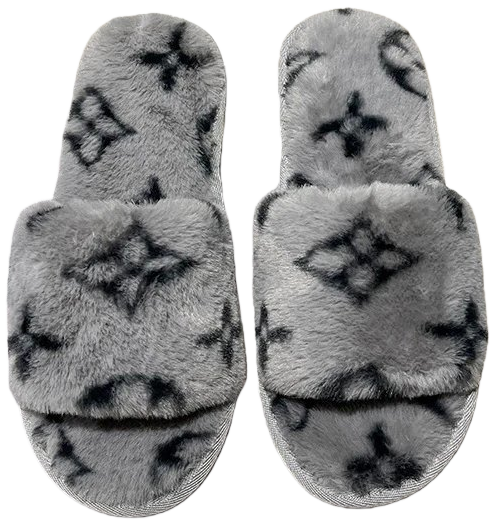 Louis Vuitton Fur Slides